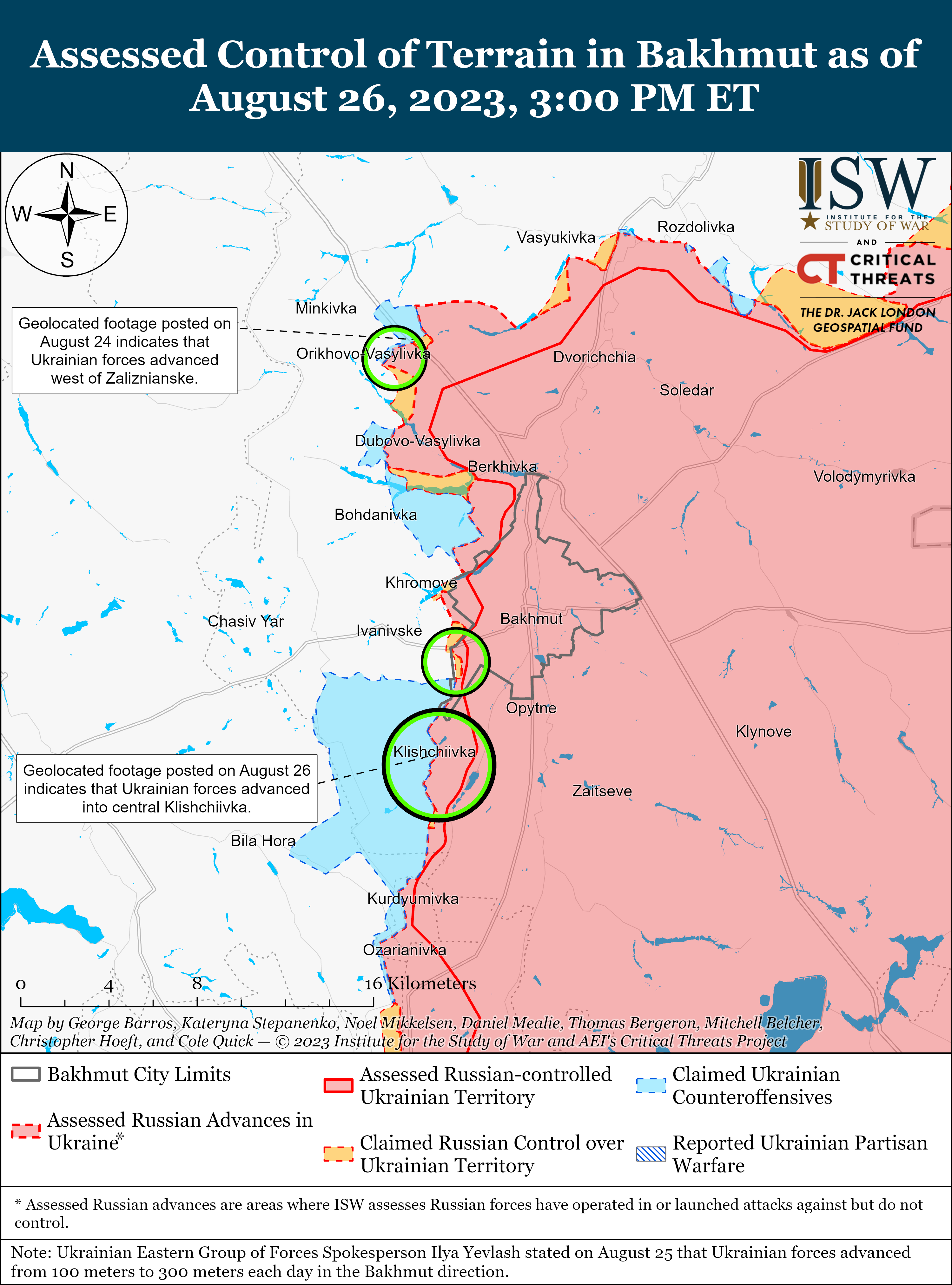 Russian Offensive Campaign Assessment, August 26, 2023 | Institute For ...